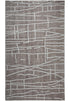 8' X 10' Tan And Ivory Wool Abstract Hand Tufted Area Rug
