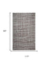 8' X 10' Tan And Ivory Wool Abstract Hand Tufted Area Rug