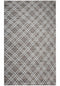 8' X 10' Tan And Ivory Wool Geometric Hand Tufted Area Rug