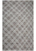 8' X 10' Tan And Ivory Wool Geometric Hand Tufted Area Rug