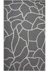 8' X 10' Gray And Ivory Wool Abstract Hand Tufted Area Rug