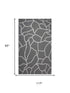 8' X 10' Gray And Ivory Wool Abstract Hand Tufted Area Rug