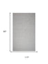 8' X 10' Ivory And Natural Wool Abstract Hand Tufted Area Rug