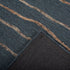 5' X 8' Blue Brown And Ivory Wool Striped Hand Tufted Area Rug