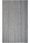 8' X 10' Gray Charcoal Light Gray And Ivory Wool Hand Tufted Area Rug