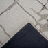 8' X 10' Ivory Dark Brown And Brown Wool Abstract Hand Tufted Area Rug