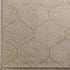 8' Brown Ivory And White Wool Geometric Hand Tufted Area Rug