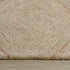 8' X 10' Brown Ivory And White Wool Geometric Hand Tufted Area Rug