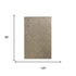 8' X 10' Brown Ivory And White Wool Geometric Hand Tufted Area Rug