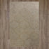 9' X 12' Brown Ivory And White Wool Geometric Hand Tufted Area Rug