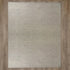 5' X 8' Beige And White Wool Geometric Hand Tufted Area Rug