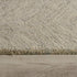 5' X 8' Beige And White Wool Geometric Hand Tufted Area Rug