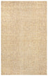 9' X 12' Orange And Ivory Wool Hand Tufted Area Rug