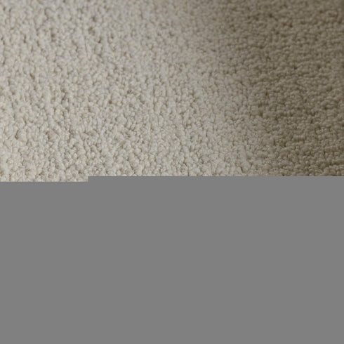 8' X 10' Ivory And White Wool Hand Tufted Area Rug