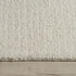 8' X 10' Ivory And White Wool Hand Tufted Area Rug