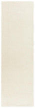 8' Ivory And White Wool Hand Tufted Area Rug