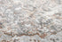 8' Beige Copper And Gray Medallion Area Rug
