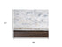 8' Beige Blue Gray And Rust Medallion Area Rug