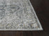 8' Beige Blue Gray And Rust Medallion Area Rug