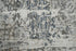8' Beige Blue Gray And Rust Medallion Area Rug