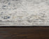 8' Beige Blue Gray And Rust Medallion Area Rug