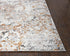 8' Beige Copper And Gray Medallion Area Rug