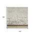 9' X 12' Natural And Brown Geometric Area Rug