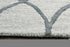 7' X 10' Ivory And Gray Wool Trellis Hand Tufted Area Rug