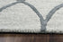 8' X 10' Ivory And Gray Wool Trellis Hand Tufted Area Rug