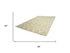 5' X 8' Beige And Yellow Wool Trellis Hand Tufted Area Rug