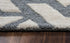 8' X 10' Off White And Gray Wool Geometric Hand Tufted Area Rug