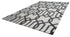 9' X 12' Gray And Ivory Wool Trellis Hand Tufted Area Rug