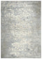 8' X 10' Gray Cream And Beige Trellis Area Rug