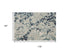 8' X 10' Gray And Teal Abstract Area Rug