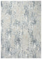 9' X 12' Cream Gray And Beige Abstract Area Rug