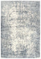 5' X 8' Cream And Gray Trellis Area Rug