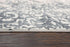 5' X 8' Cream And Gray Trellis Area Rug