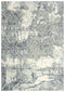 8' X 10' Cream Gray And Taupe Abstract Area Rug