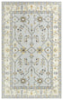 8' X 10' Gray And Brown Wool Oriental Hand Tufted Area Rug