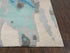 8' X 10' Beige And Blue Wool Abstract Hand Tufted Area Rug
