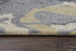 8' X 10' Gray And Beige Wool Floral Hand Tufted Area Rug