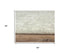 5' X 8' Gray And Beige New Zealand Lambs Wool Oriental Hand Carved Handmade Area Rug