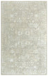8' X 10' Gray And Beige New Zealand Lambs Wool Oriental Hand Carved Handmade Area Rug