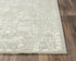 8' X 10' Gray And Beige New Zealand Lambs Wool Oriental Hand Carved Handmade Area Rug