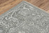 8' X 10' Gray And Ivory New Zealand Lambs Wool Oriental Hand Carved Handmade Area Rug