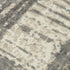 8' X 10' Gray And Light Gray New Zealand Lambs Wool Abstract Hand Carved Handmade Area Rug