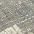 8' X 10' Gray And Light Gray New Zealand Lambs Wool Abstract Hand Carved Handmade Area Rug