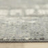 8' X 10' Gray And Light Gray New Zealand Lambs Wool Abstract Hand Carved Handmade Area Rug