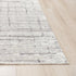 9' X 12' Ivory And Gray New Zealand Lambs Wool Abstract Hand Carved Handmade Area Rug