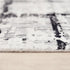 9' X 12' Black Ivory And Natural New Zealand Lambs Wool Abstract Hand Carved Handmade Area Rug